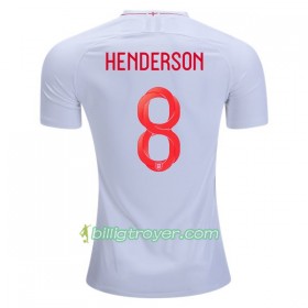 Billige Fotballdrakter England Henderson 8 VM 2018 Hjemmedraktsett